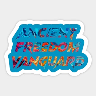 Ancient Freedom Vanguard Colorful Sticker